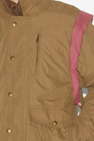 Chaqueta de algodón lisa Dilwen