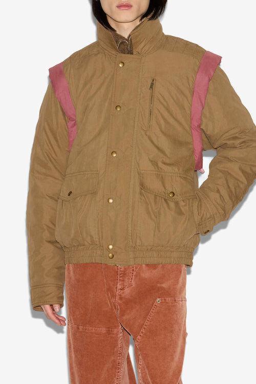 Chaqueta de algodón lisa Dilwen Chaqueta de algodón lisa Dilwen