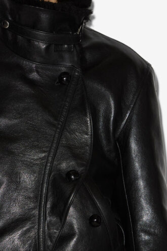 Chaqueta de cuero Briyana