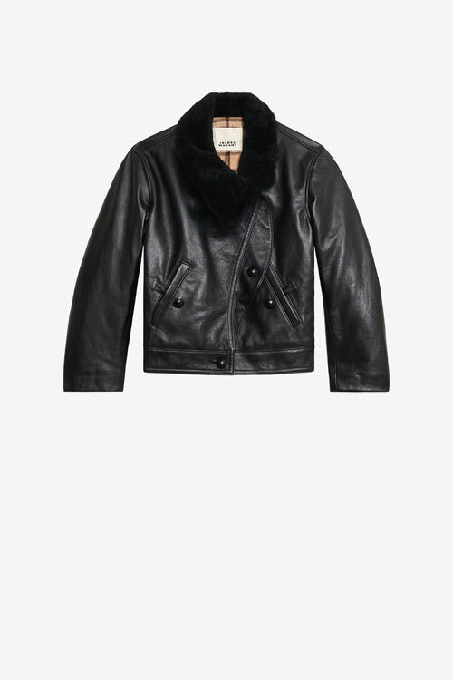 Chaqueta de cuero Briyana Chaqueta de cuero Briyana