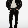 Chaqueta de cuero vintage Yosri Chaqueta de cuero vintage Yosri