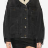 Chaqueta de denim y piel sintética Pimia Chaqueta de denim y piel sintética Pimia