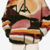 Chaqueta de felpa con estampado Marley Desert
