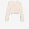 Chaqueta de lana estilo peletería Fedra Chaqueta de lana estilo peletería Fedra