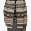 Chaqueta de mezcla de lana estampada Dalton
