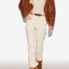 Chaqueta de piel de cordero Blondine Chaqueta de piel de cordero Blondine