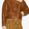 Chaqueta de piel de cordero Blondine Chaqueta de piel de cordero Blondine
