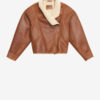Chaqueta de piel de cordero Blondine Chaqueta de piel de cordero Blondine