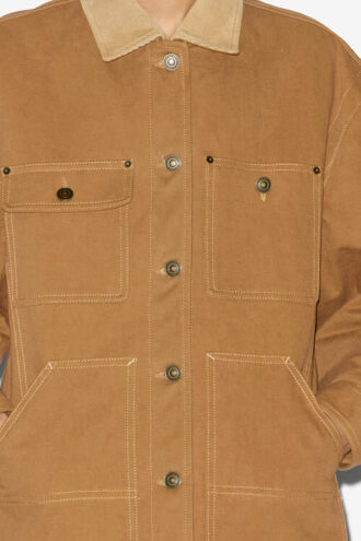Chaqueta de trabajo de algodón Ninon