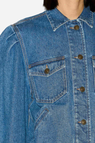 Chaqueta de trabajo de denim Nolinea