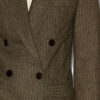 Chaqueta de traje de lana a rayas Jevima Chaqueta de traje de lana a rayas Jevima