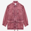 Chaqueta estilo workwear Joanna en denim liso Chaqueta estilo workwear Joanna en denim liso