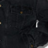Chaqueta Jackson de denim y piel sintética Chaqueta Jackson de denim y piel sintética