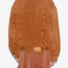 Chaqueta Jackson de denim y piel sintética Chaqueta Jackson de denim y piel sintética