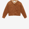 Chaqueta Jackson de denim y piel sintética Chaqueta Jackson de denim y piel sintética