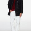 Chaqueta marinera de lana y cachemira Wym
