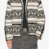 Chaqueta Nelkis con estampado gráfico jacquard Chaqueta Nelkis con estampado gráfico jacquard