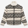Chaqueta Nelkis con estampado gráfico jacquard Chaqueta Nelkis con estampado gráfico jacquard
