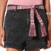 Cinturón jacquard con estampado gráfico Etki Cinturón jacquard con estampado gráfico Etki