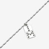 Collar con cadena y colgante Alby Domino Collar con cadena y colgante Alby Domino