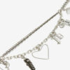 Collar con cadena y colgantes Abby