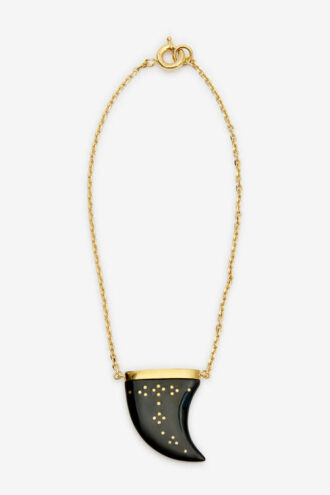 Collar con colgante de cuerno de búfalo Ellen