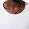 Collar Noah con cuentas de piedra Collar Noah con cuentas de piedra