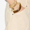 Conjunto de pulseras de madera Conjunto de pulseras de madera