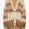Cárdigan con estampado Fair Isle de mohair Nielson