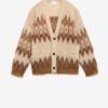Cárdigan con estampado Fair Isle de mohair Nielson