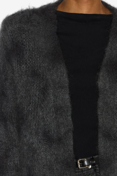 Cárdigan cruzado de mohair de cabrito Mylene Cárdigan cruzado de mohair de cabrito Mylene