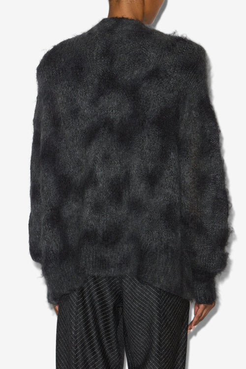 Cárdigan cruzado de mohair de cabrito Mylene Cárdigan cruzado de mohair de cabrito Mylene