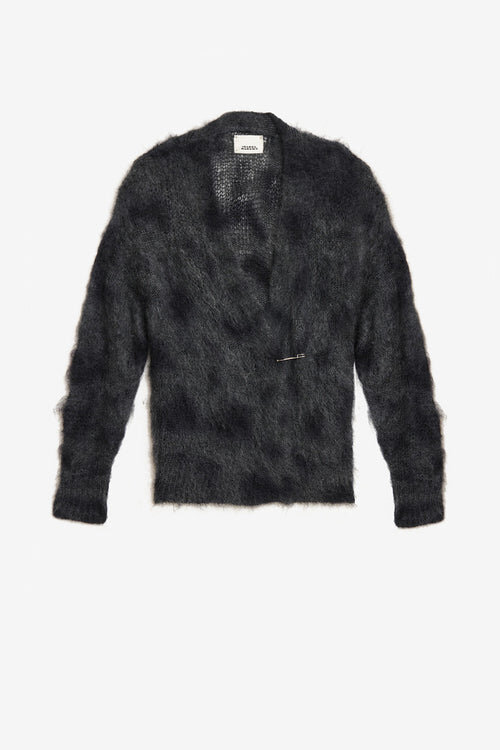 Cárdigan cruzado de mohair de cabrito Mylene Cárdigan cruzado de mohair de cabrito Mylene