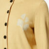 Cárdigan de punto de algodón y lana Newton con logotipo Cárdigan de punto de algodón y lana Newton con logotipo