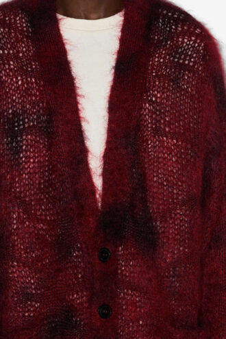 Cárdigan largo de mohair Mahel