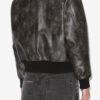 Crisley Chaqueta bomber de piel sintética Crisley Chaqueta bomber de piel sintética