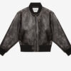 Crisley Chaqueta bomber de piel sintética Crisley Chaqueta bomber de piel sintética