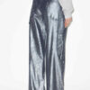 Cubierta Vaqueros de denim metalizado Cubierta Vaqueros de denim metalizado