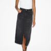 Falda midi de denim fino Tilauria
