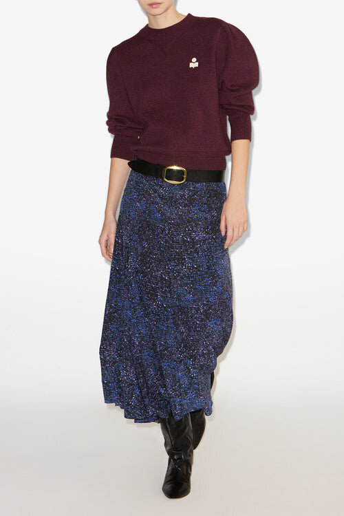 Falda midi estampada Hortensia Falda midi estampada Hortensia