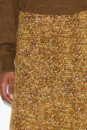 Falda midi estampada Hortensia