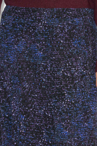 Falda midi estampada Hortensia