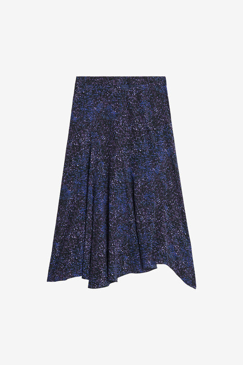 Falda midi estampada Hortensia Falda midi estampada Hortensia