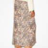 Falda midi Lisanne de seda estampada Falda midi Lisanne de seda estampada