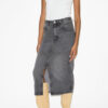 Falda midi Tilauria en denim fino Falda midi Tilauria en denim fino