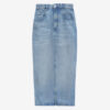 Falda midi Tilauria en denim fino Falda midi Tilauria en denim fino