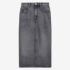 Falda midi Tilauria en denim fino Falda midi Tilauria en denim fino
