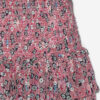 Falda Naomi de voile de algodón estampado fruncido Falda Naomi de voile de algodón estampado fruncido