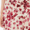 Falda Sakura con estampado de rosas de seda Falda Sakura con estampado de rosas de seda