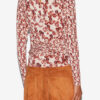 Gaetane Top de jersey estampado con drapeado Gaetane Top de jersey estampado con drapeado